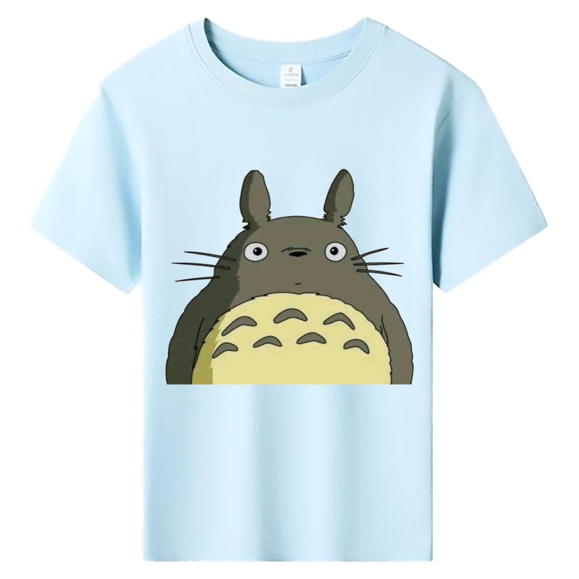（画像用） となりのトトロ 草壁メイ 草壁サツキ My Neighbor Totoro Satsuki Kusakabe Mei Kusakabe 綿100％キッズTシャツ（フロントプリント）